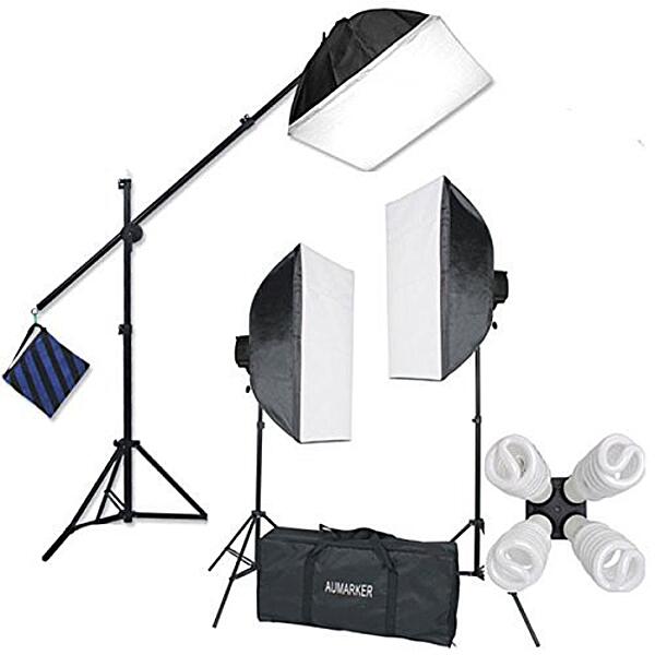 Complete Softbox Lighting Kit