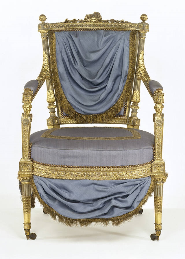 Let Them Eat Cake – Marie Antoinette chair, V&A Museum, London (Attracting Designers Online)